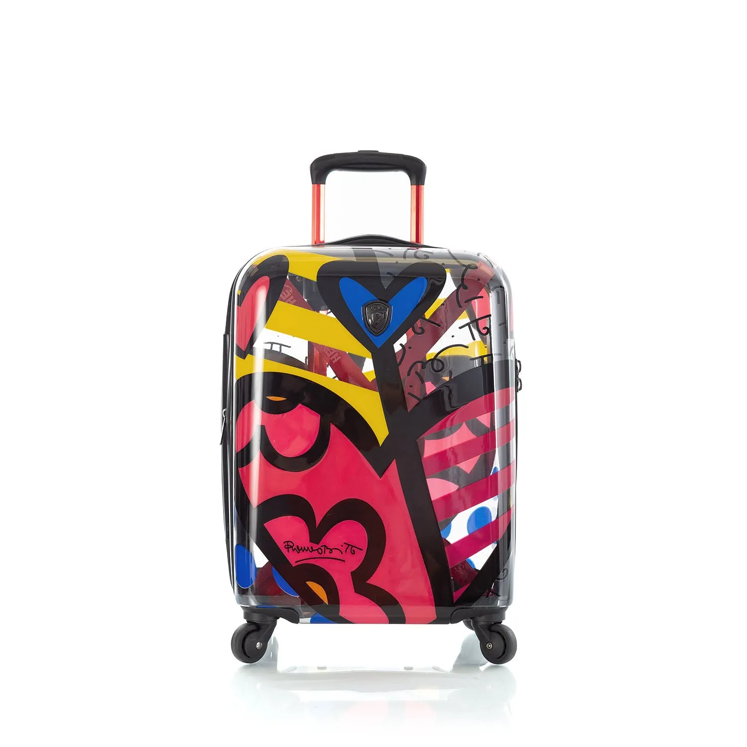 Britto - A New Day Transparent 21" Carry On Luggage