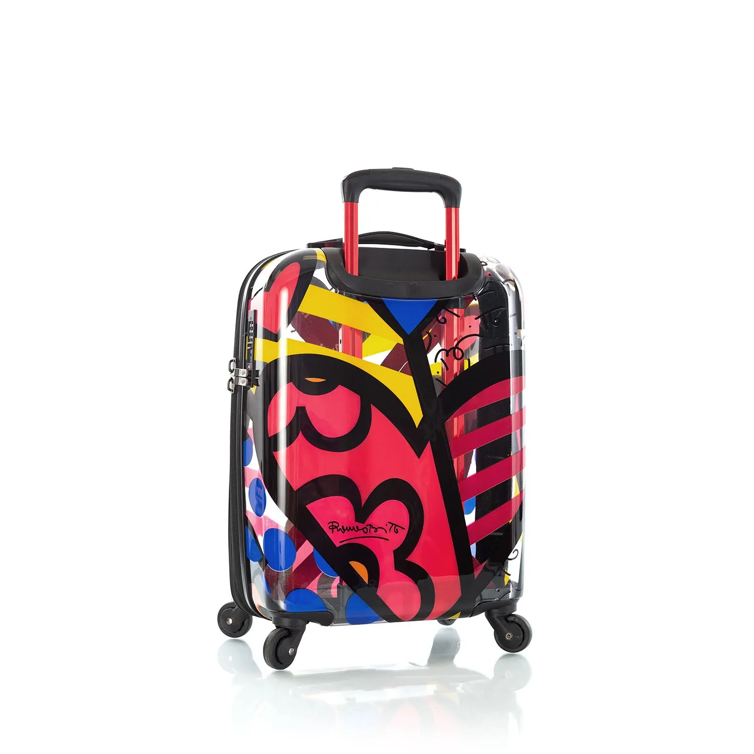 Britto - A New Day Transparent 21" Carry On Luggage
