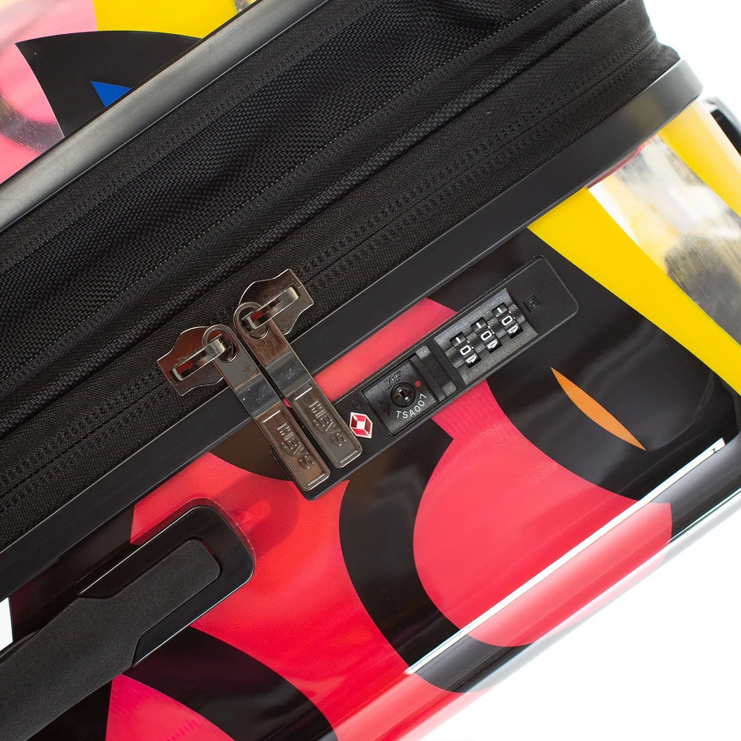 Britto - A New Day Transparent 21" Carry On Luggage