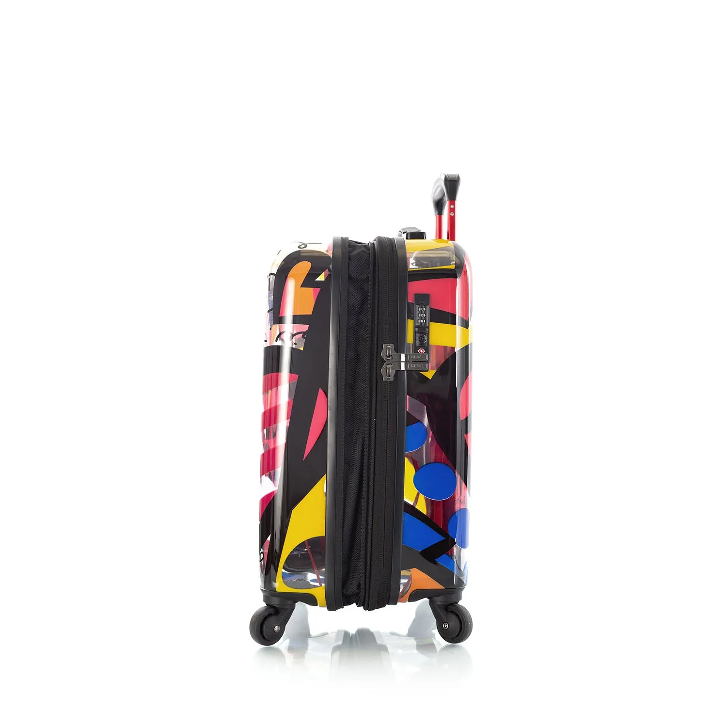 Britto - A New Day Transparent 21" Carry On Luggage