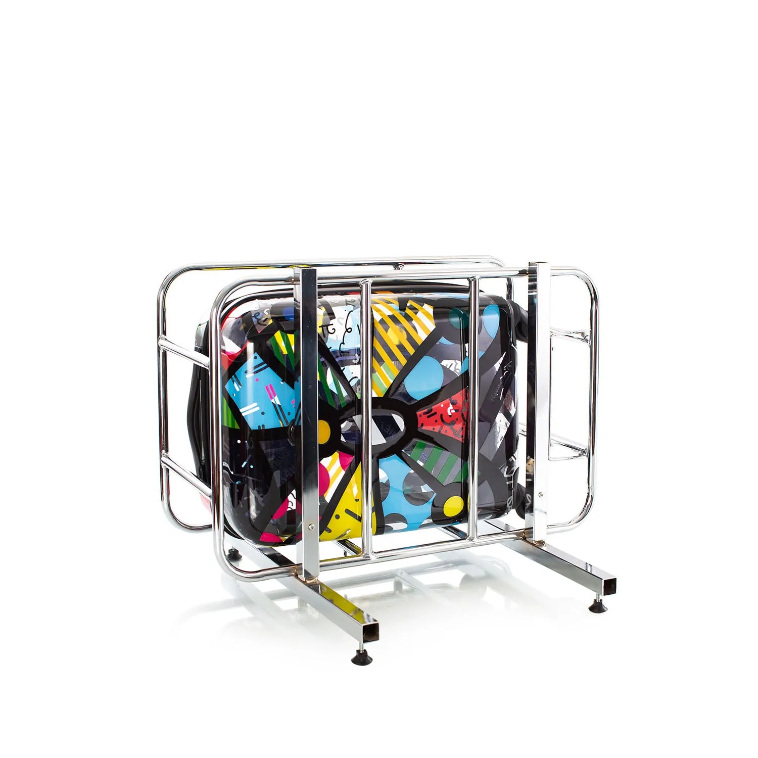 Britto - Butterfly Transparent 3 Piece Luggage Set