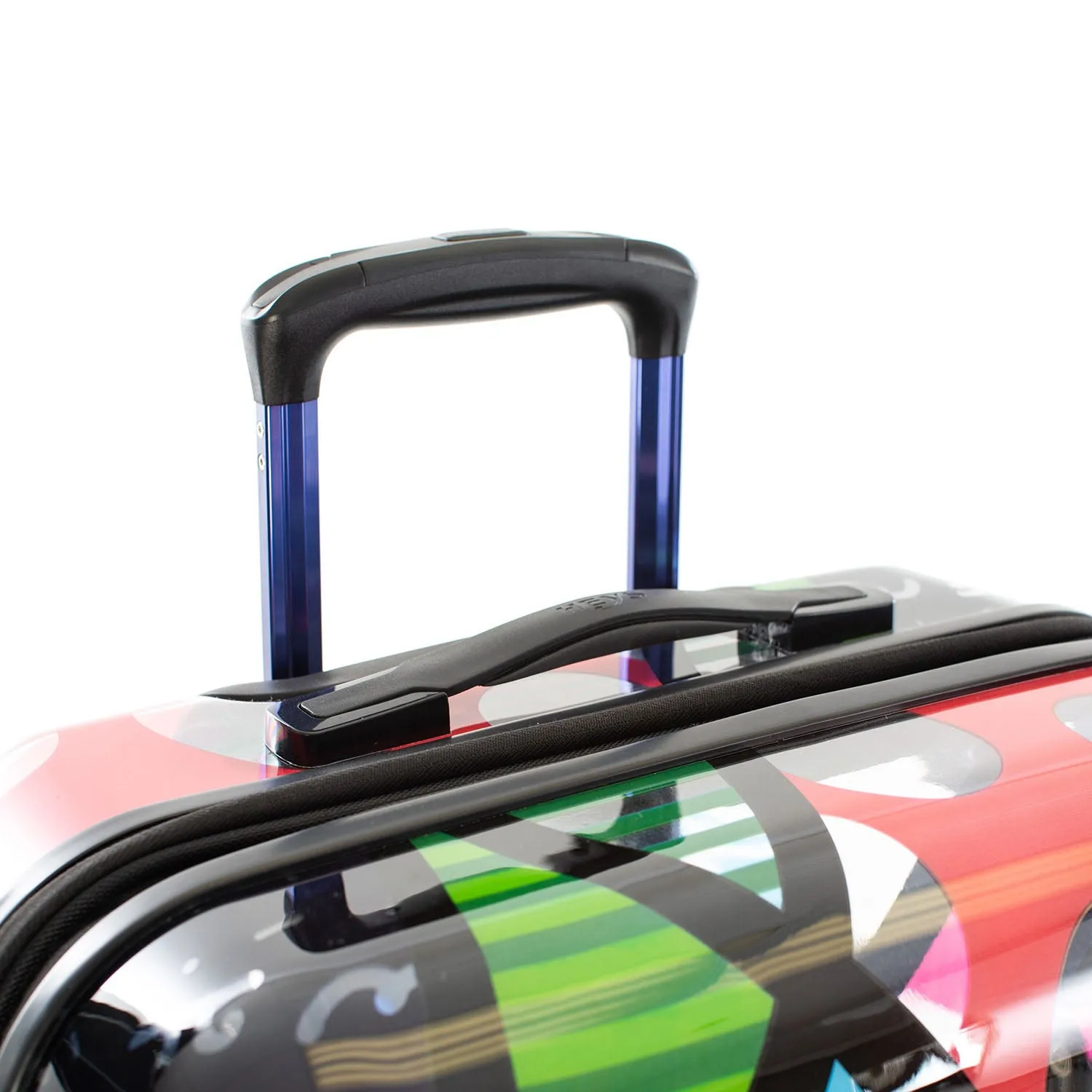 Britto - Butterfly Transparent 3 Piece Luggage Set
