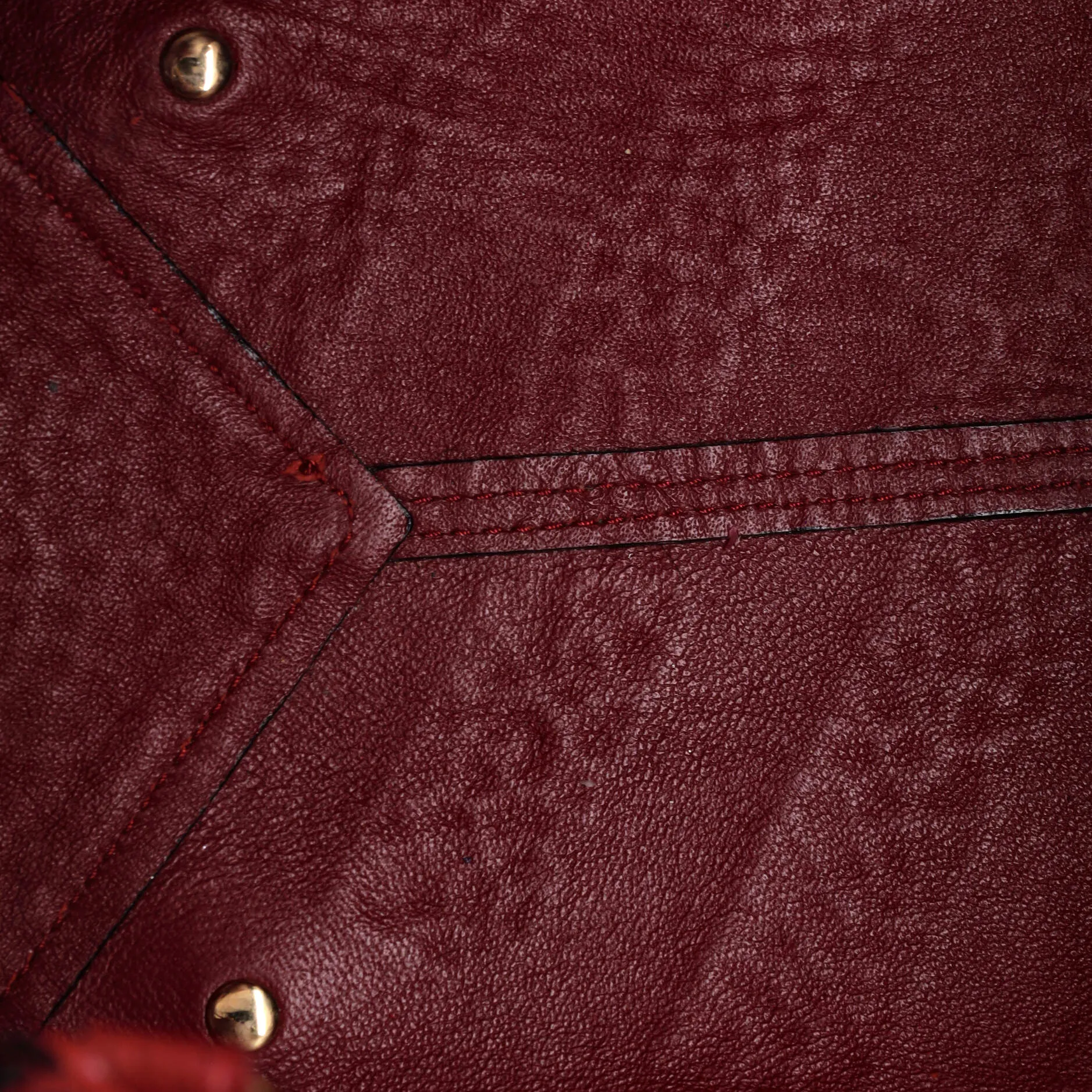 Canter Tote Check Embossed Leather Small