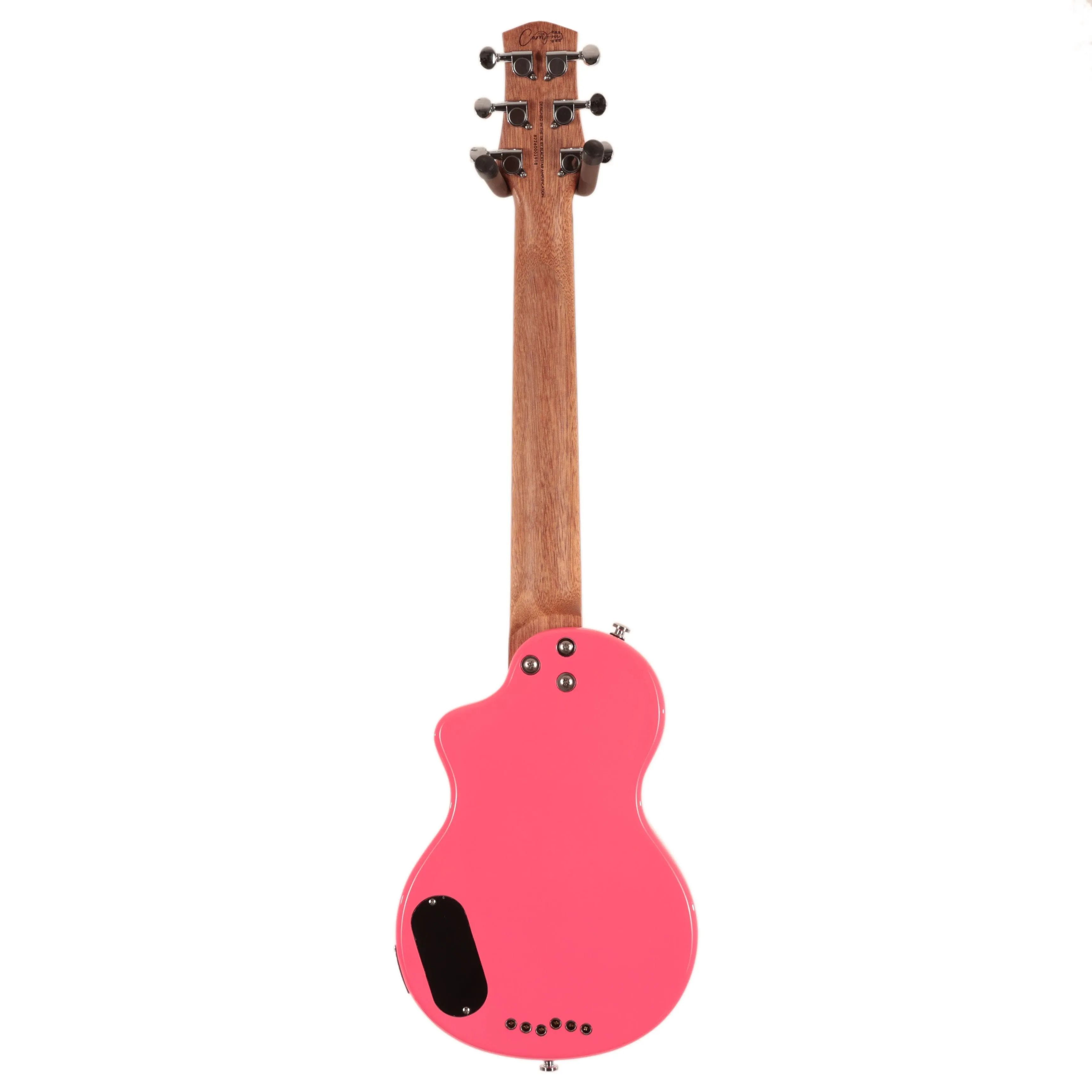 Carry-On Mini Electric Guitar ST Neon Pink Finish