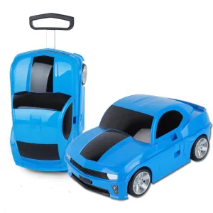 Color: 3702 Blue - Children's Remote-control Automobile Suitcase
