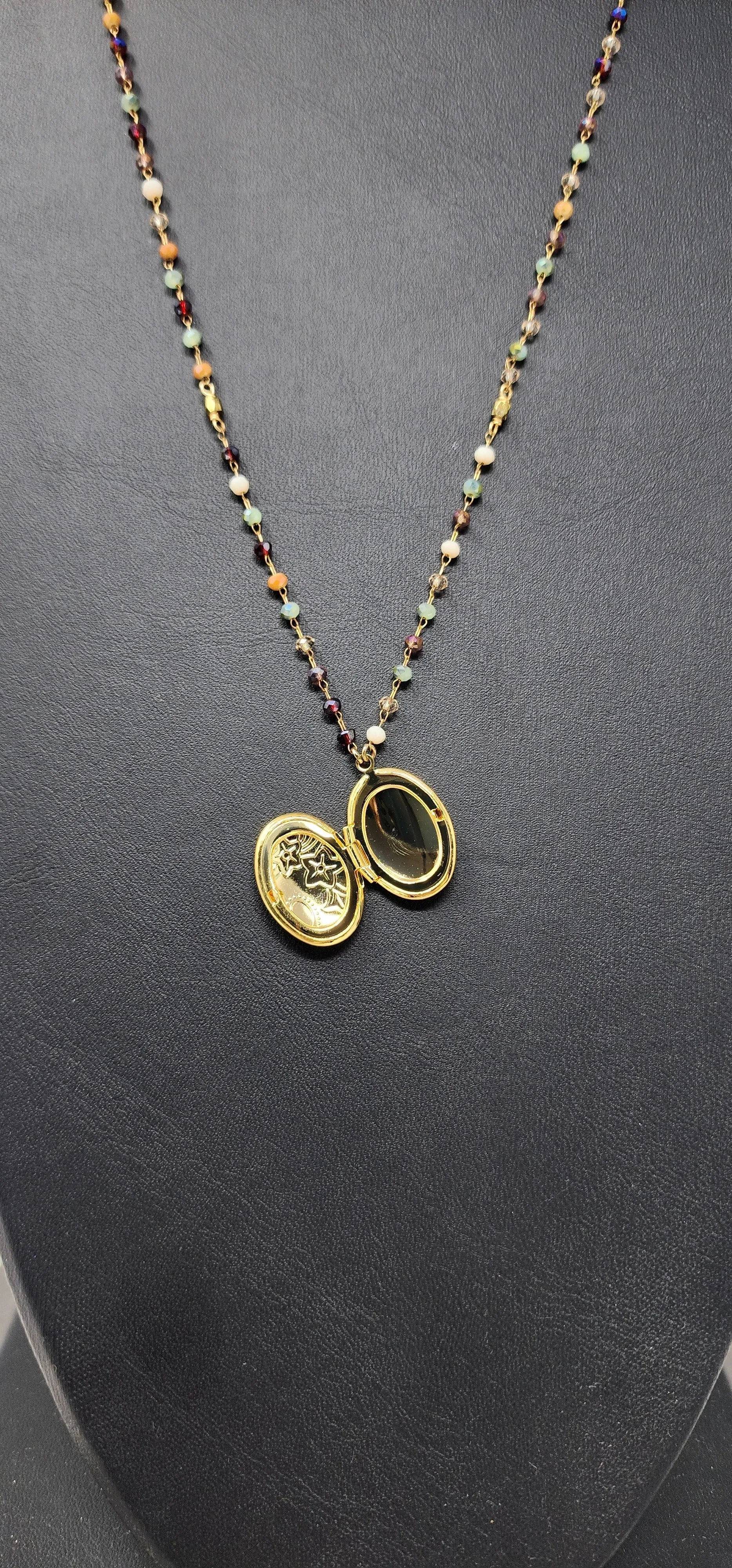 GOLD DOUBLE LAYER STACKER NECKLACE