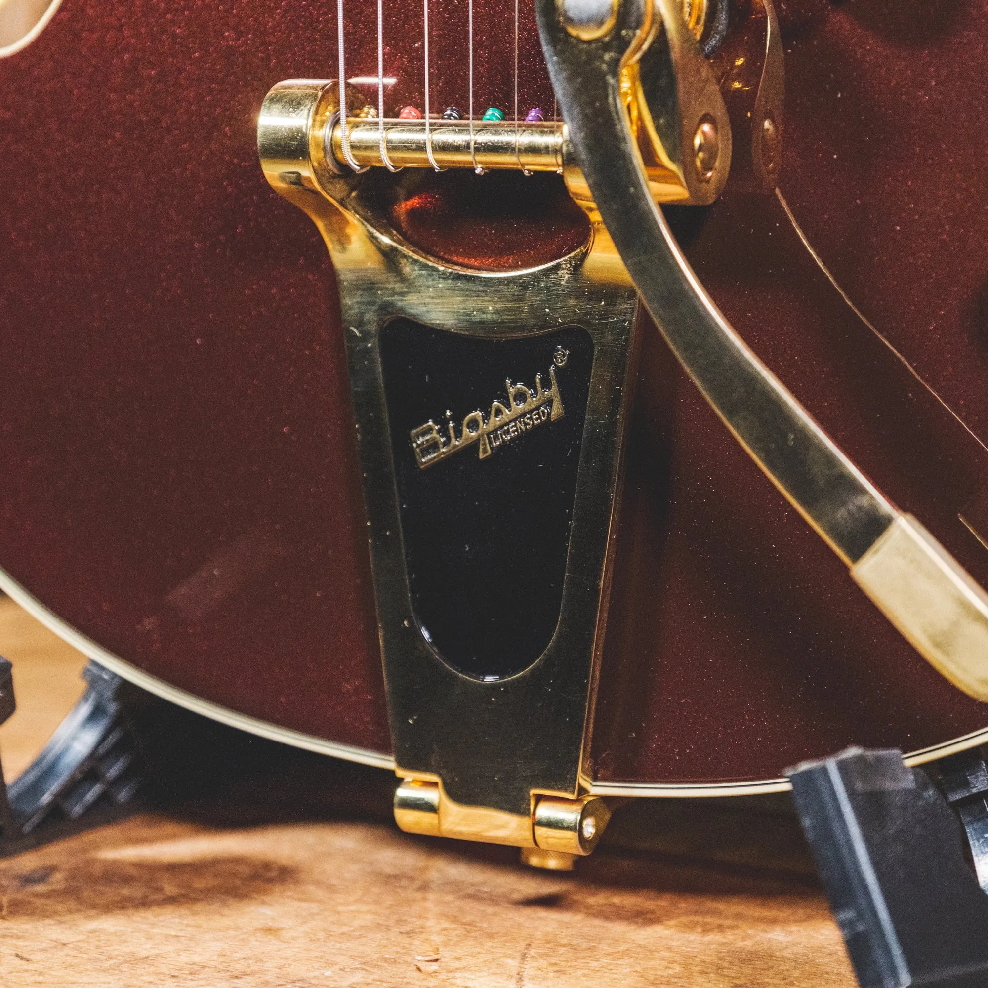 Gretsch 2018 G5420TG Electromatic LTD 135th Dark Cherry Metallic/Casino Gold With OHSC - Used