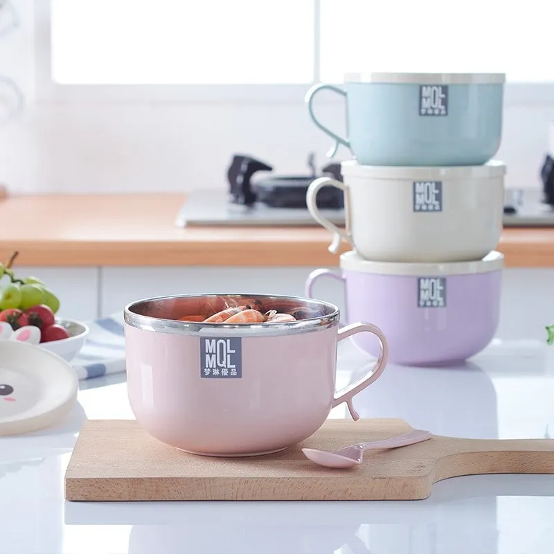 Kawaii Bunny Ramen Noodles Bowl