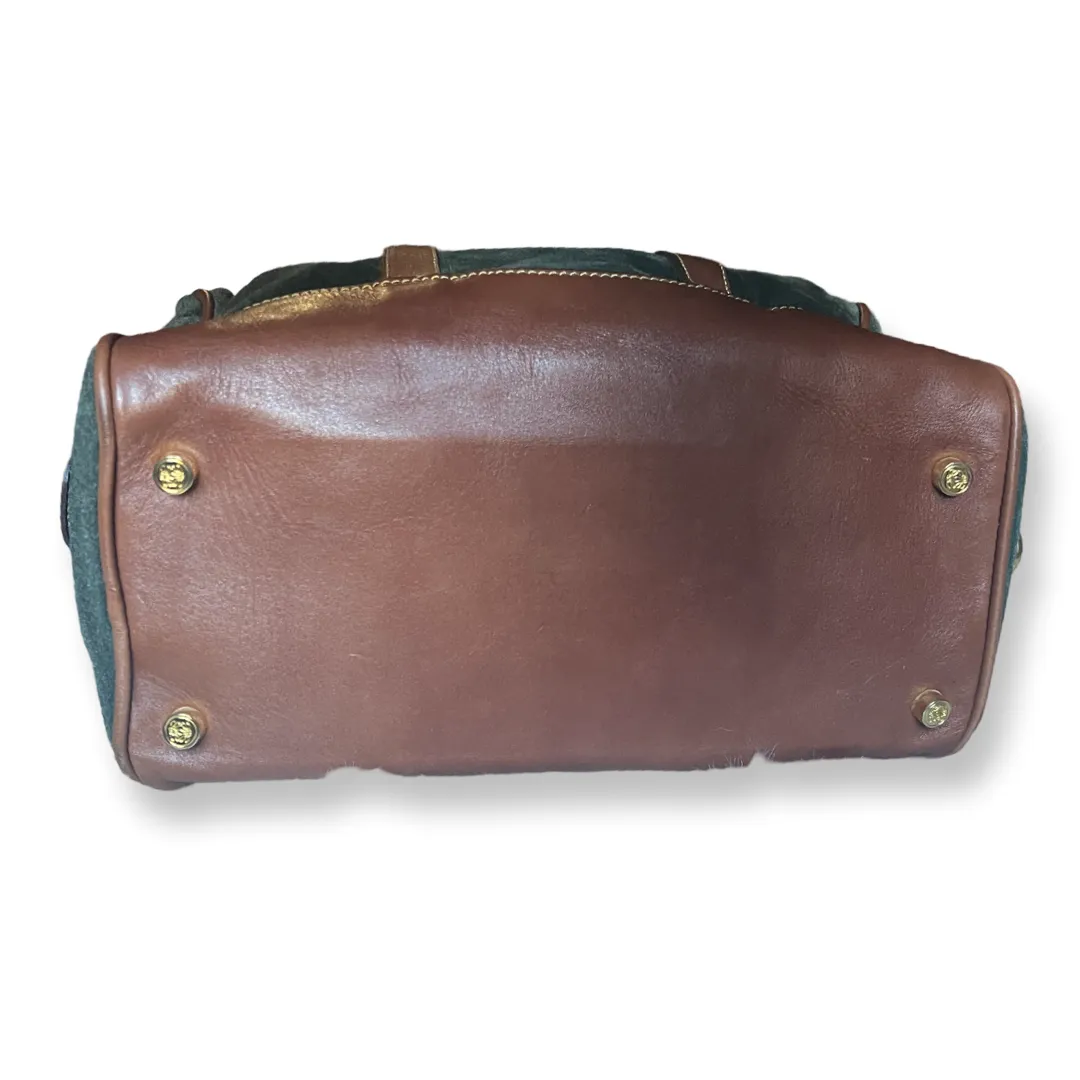 Loewe Suede Boston Bag