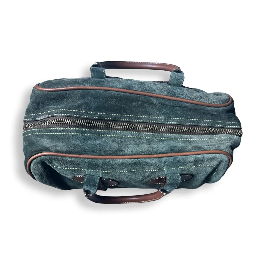 Loewe Suede Boston Bag
