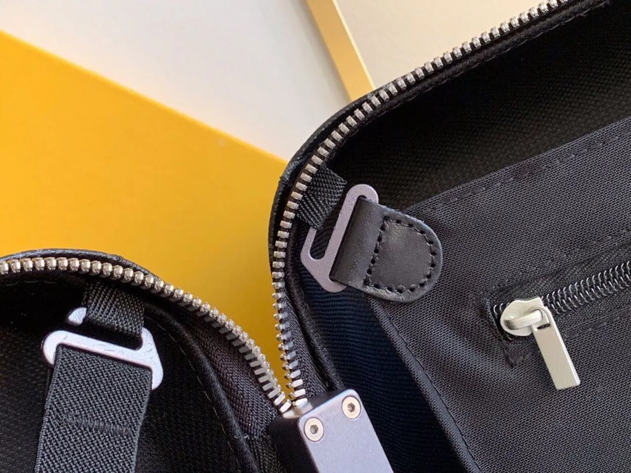 Louis Vuitton Horizon 55 Luggage Trolley Monogram Eclipse Canvas Spring/Summer 2019 Collection M23002 Black