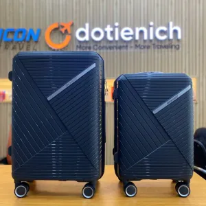 Luggage PP for travel carry on luggage, check in luggage, with 04 Spinner Wheels - Forest Green- VL077