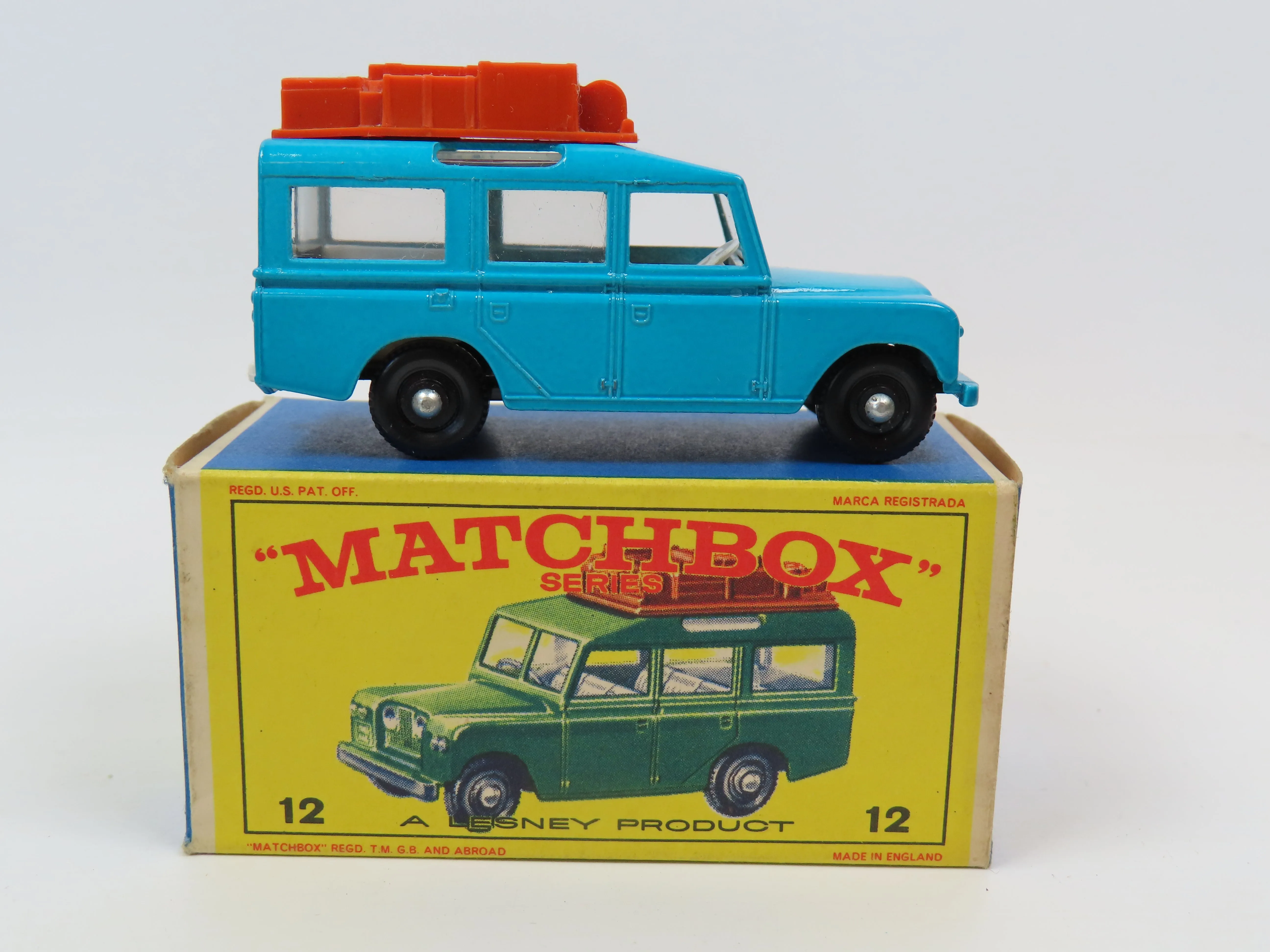 Matchbox 12 Safari Land Rover, Mint/Boxed!