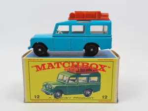 Matchbox 12 Safari Land Rover, Mint/Boxed!