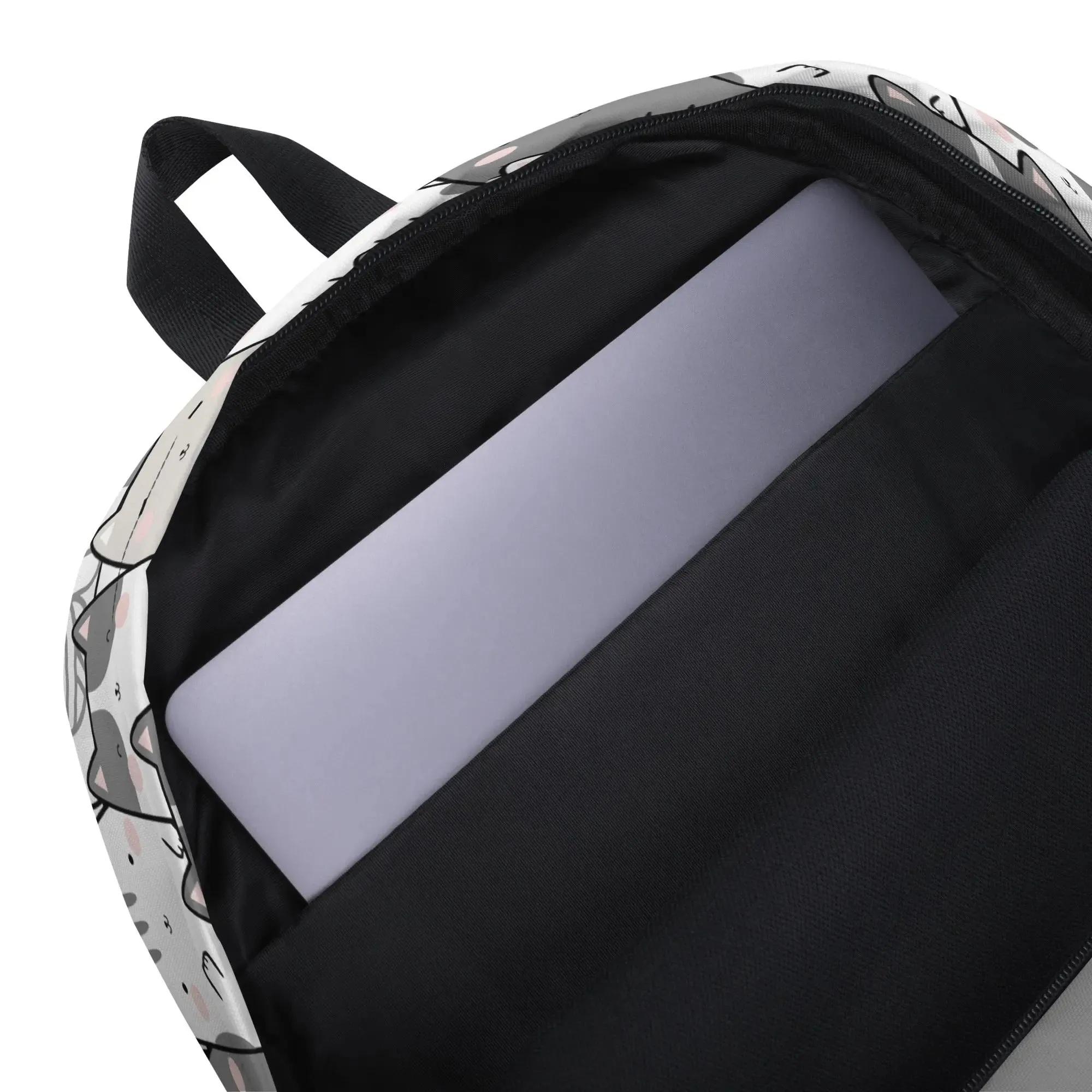 "Vanilla Licorice Cats" - Minimalist Fashion Backpack