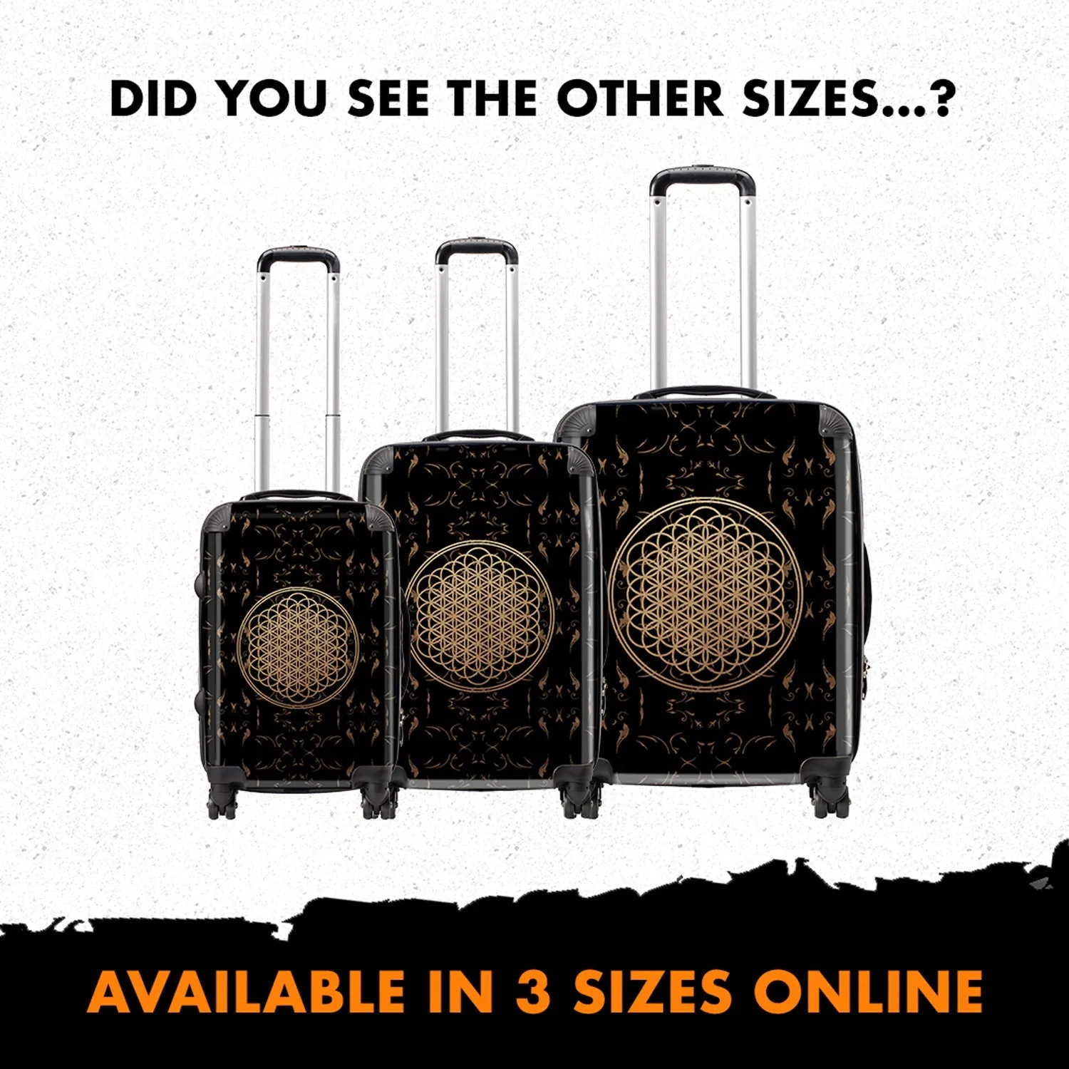 Rocksax Bring Me The Horizon Travel Backpack - Sempiternal Luggage