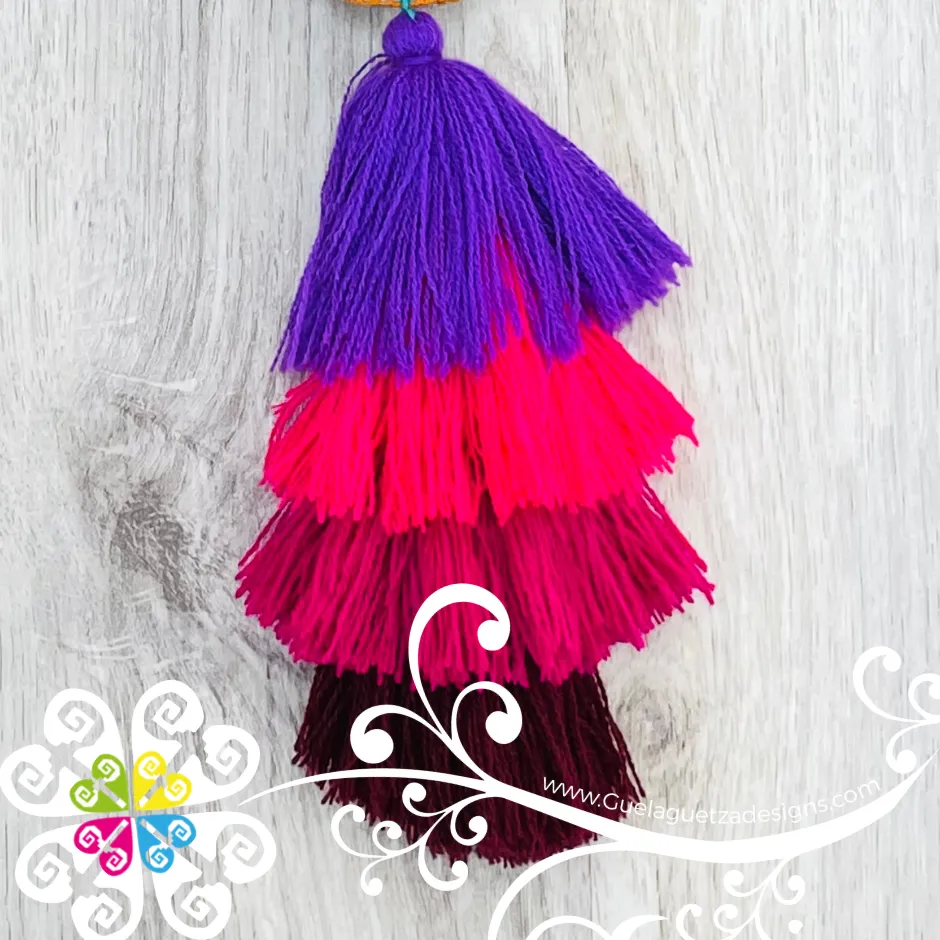 Skull Pom Pom Set of 3