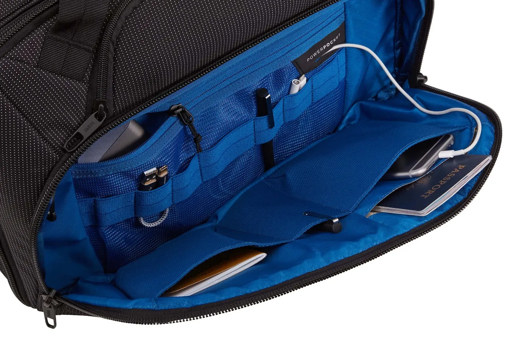THULE Crossover 2- 15.6" laptop zippered briefcase black