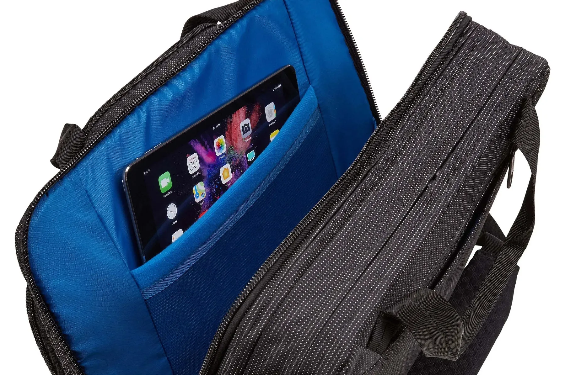 THULE Crossover 2- 15.6" laptop zippered briefcase black