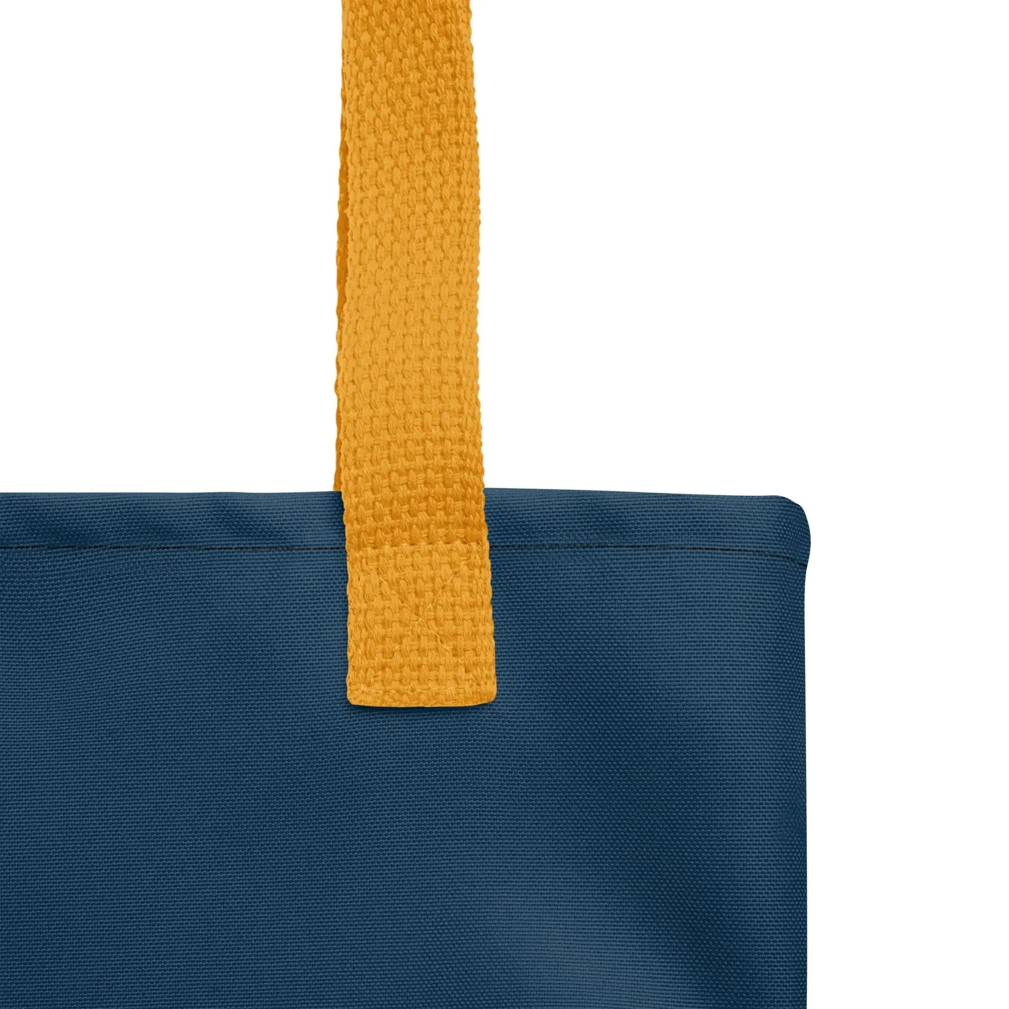 Tote Bag, "Ocean One" collection - Golden Waves pattern 15"x15"