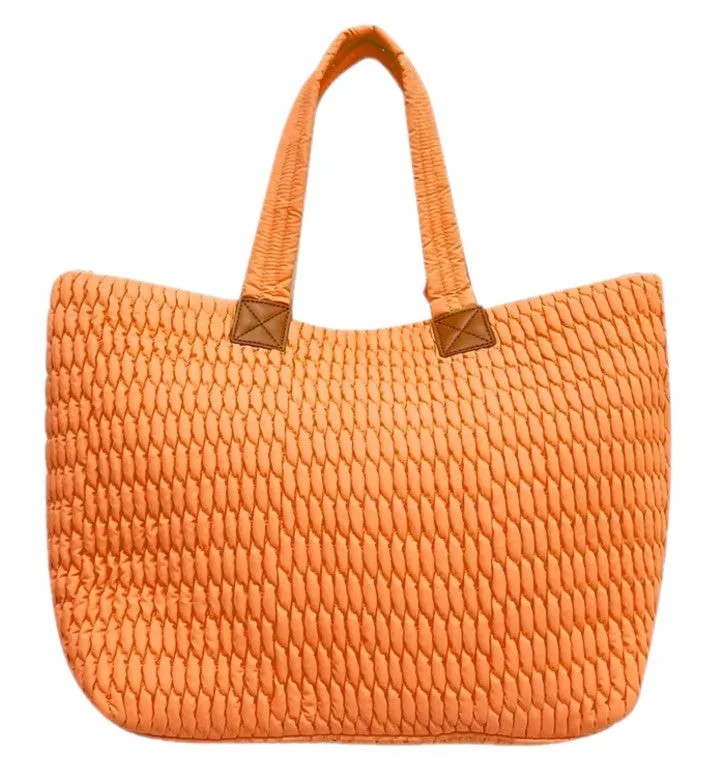 Travel Quilted Large Tote