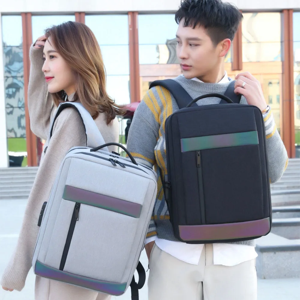 Waterproof 15.6" Laptop Backpack Daypack Casual BookbagTravel Bag for Teens