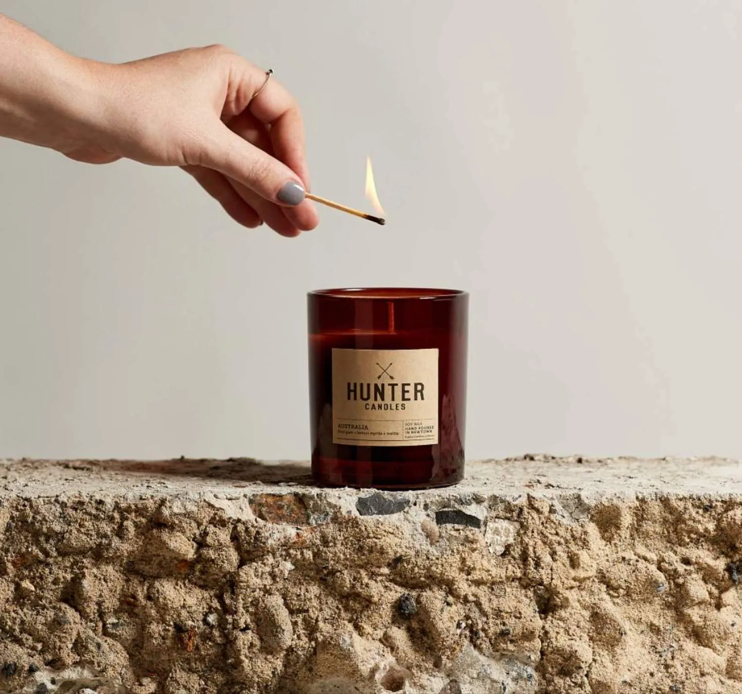 Wellness Towels   Candle Gift Set