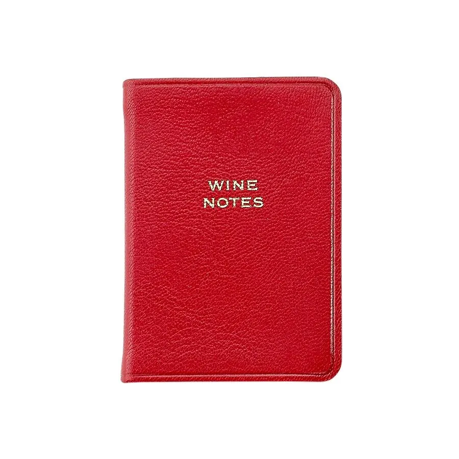 Wine Notes Leather Journal