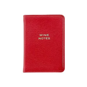 Wine Notes Leather Journal